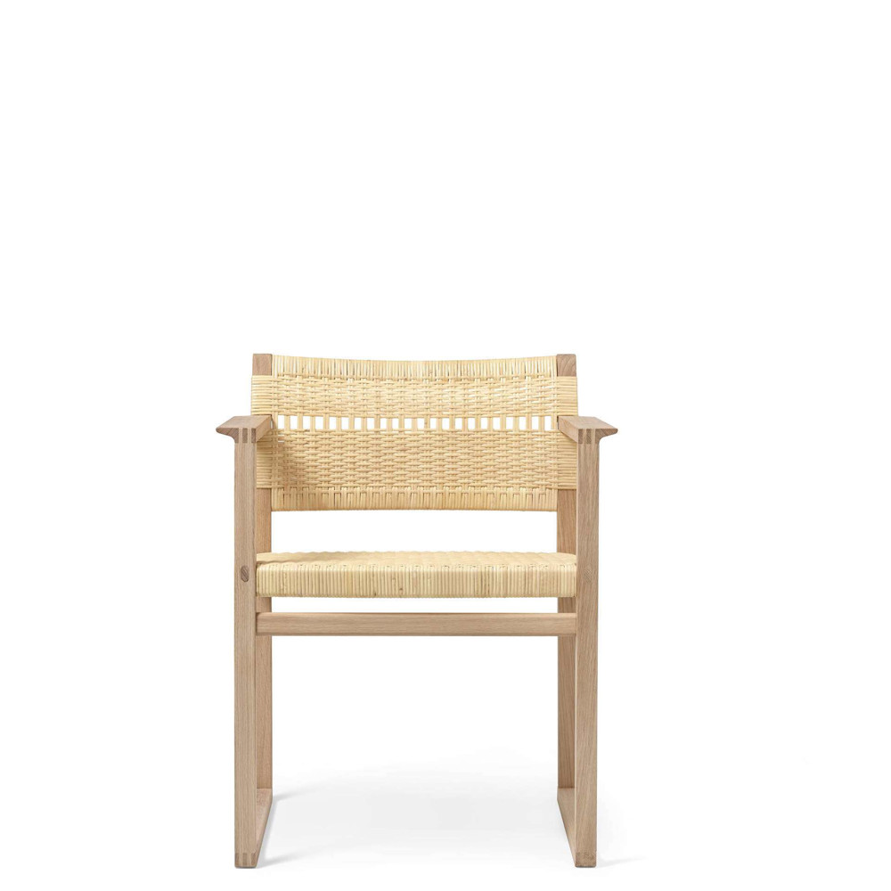 BM62 Armchair Natural Cane Wicker
