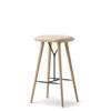 Spine Bar Counter Stool Wood Base