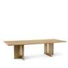Androgyne Rectangular Dining Table - Natural 280