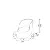 LEMA Felix Lounge Chair - Diagram