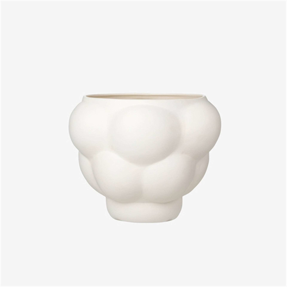 Balloon Ceramic Bowl - Raw White