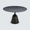 Coin Dining table - Black Oak