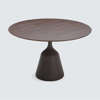 Coin Dining table - Brown Oak