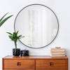 Claribel Round Mirror- Lifestyle