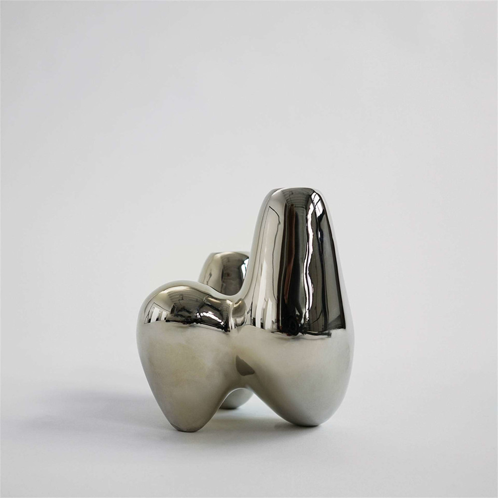 HEIN STUDIO Unity Candleholder Silver