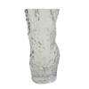 HEIN STUDIO Ostrea Rock Glass Vase Clear