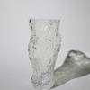 HEIN STUDIO Ostrea Rock Glass Vase Clear