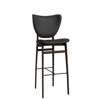 Elephant Bar Chair - Dark Smoked Oak - Front Upholstered