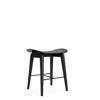 NY11 Bar Stool - Black Oak - Low Stool Not Upholstered