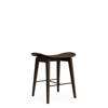 NY11 Bar Stool - Dark Smoked Oak - Low Stool Not Upholstered