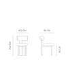Diagram - HIppo Dining Chair