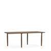 Oku 200 Rectangular Dining Table - Light Smoked