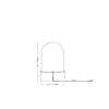SKLO Dome Table Lamp - Diagram