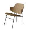 The Penguin Lounge Chair - natural oak re-wool 448