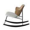 The Penguin Rocking Chair - natural oak solid black ash rocker hallingdal 110