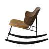 The Penguin Rocking Chair - walnut solid black ash rocker dakar 0250