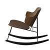 The Penguin Rocking Chair - walnut solid black ash rocker
