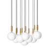 Miira 13 Pendant Opal Large - Brass