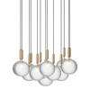 Miira 13 Pendant Optic Clear Large - Brass