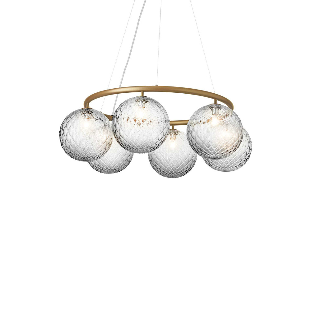 Miira 6 Circular Optic Clear - Brass