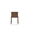 Ready Dining Chair Seat Upholstered - Dakar 0842 red stained oak