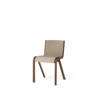 Ready Dining Chair Front Upholstered - Boucl02 boucl02 red stained oak