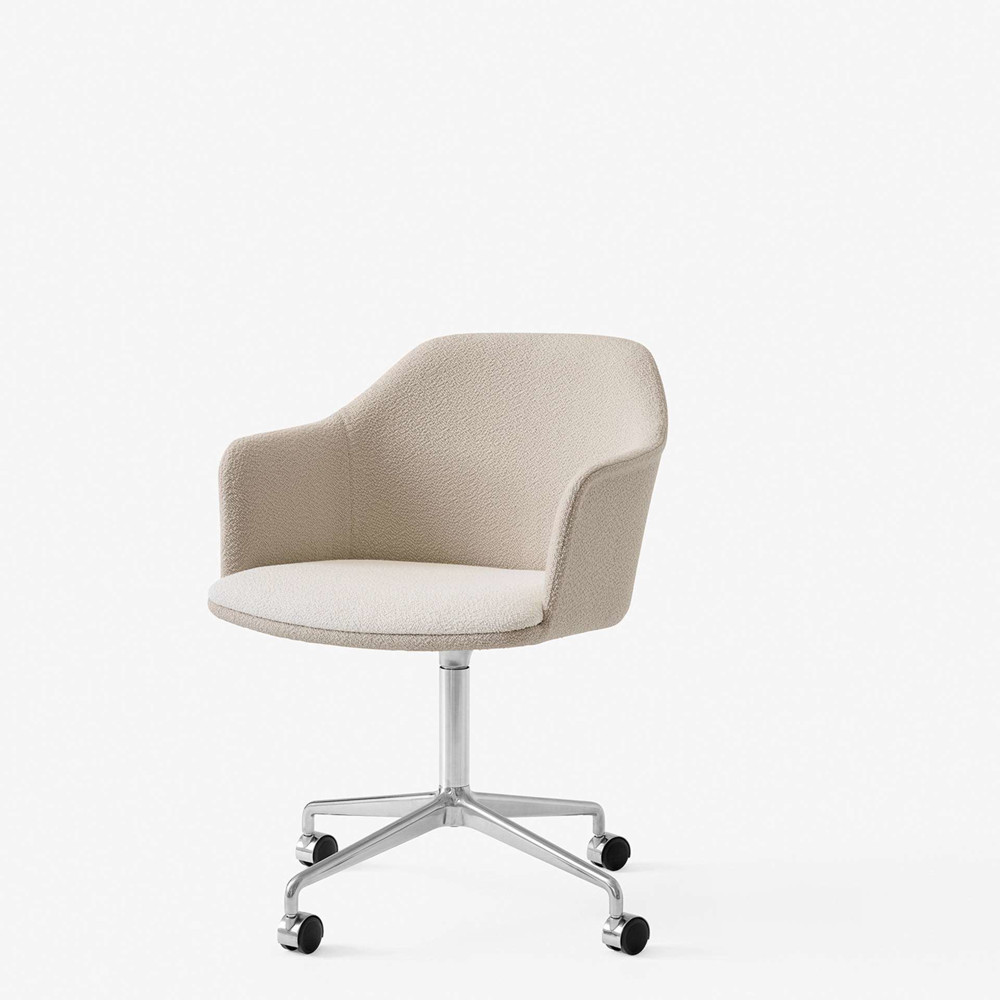 Rely Dining Armchair Fully Upholstered with Seat Cushion-HW50-HW52