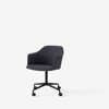 Rely Dining Armchair Fully Upholstered-HW50_black re-wool_198