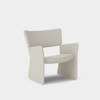 Crown Lounge Chair - Romo Ruskin – shell 7757-03