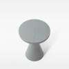 Draft Table Round ø40 side table grey stained ash
