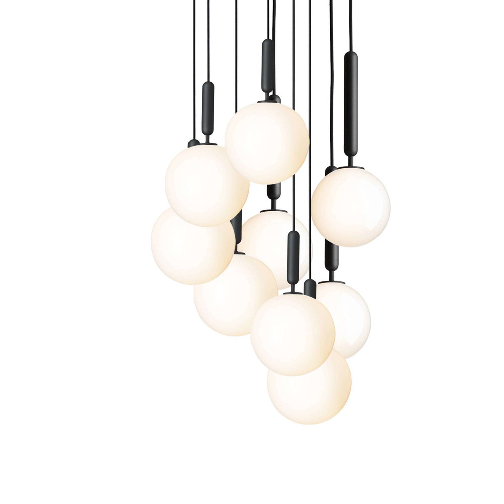 Miira 9 Pendant Rock Grey Opal Glass