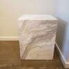 Cubed Plinth Honed Corfu Marble