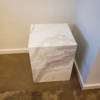 Cubed Plinth Honed Corfu Marble