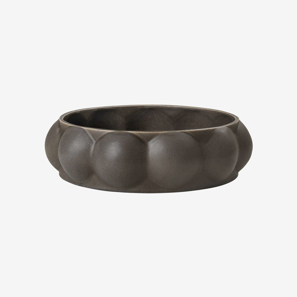 Balloon Ceramic Vase Shape 07 - Mud Brown