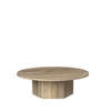 Epic Coffee Table - Round 110 - Taupe Travertine