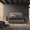 Slit Upholstered Bed