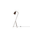 Grashoppa Floor Lamp - Walnut Brown Glossy