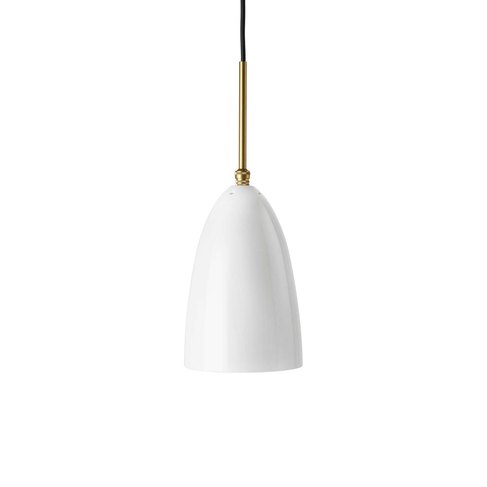 Grashoppa Pendant Alabaster White Glossy