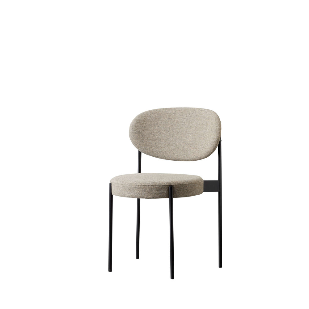 Series 430 Dining Chair - Black Metal - Hallingdal