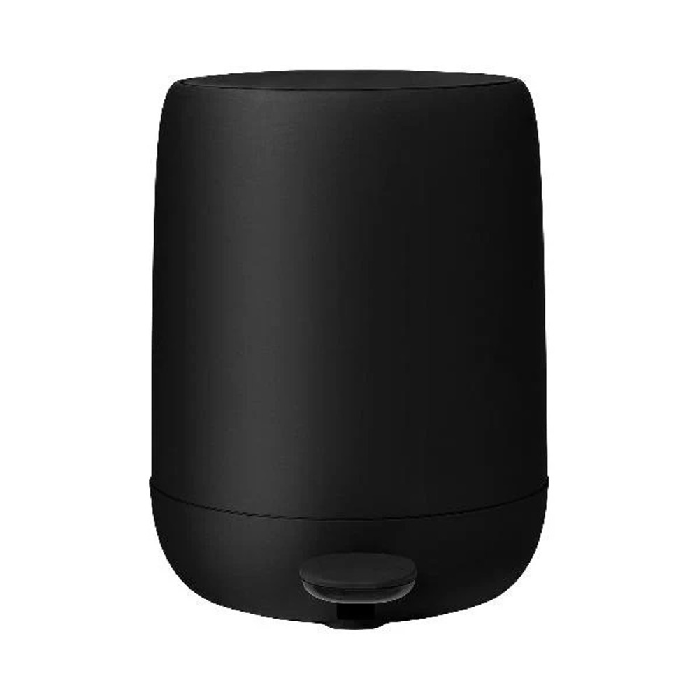 Sono Pedal Bin Wastebasket - Black 