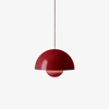 Flowerpot Pendant VP2 - Vermillion Red