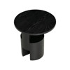 Wedge Side Table - Low - Black