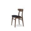 CH30P Dining Chair - Seat Upholstered - walnut-oil-fiord 981