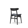 CH30P Dining Chair - Seat Upholstered - oak-black-thor 350