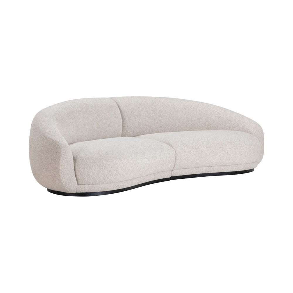 Montholon Sofa 3 seater curved - Bosa col. 04