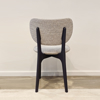 Richmond Dining Chair - Coco Friar grey, Dark Stained Walnut