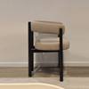 Dalya Dining Armchair - Atlas In-Out 7K (Cat1) - Black Ash Base
